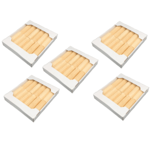 zestaw rurka włoska klasyczna 5x12szt. lux wafel